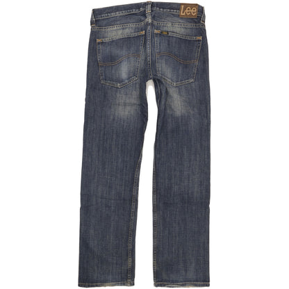 Lee Ripley Men Blue Straight Regular Jeans W31 L32