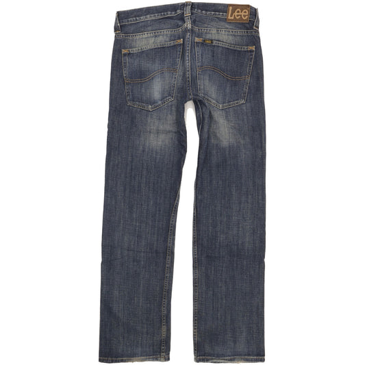 Lee Ripley Men Blue Straight Regular Jeans W31 L32