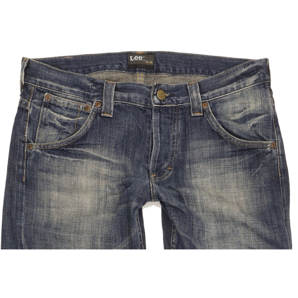 Lee Ripley Men Blue Straight Regular Jeans W31 L32