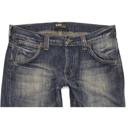 Lee Ripley Men Blue Straight Regular Jeans W31 L32