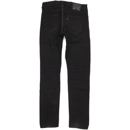 Levi's 511 Men Black Straight Slim Stretch Jeans W30 L32