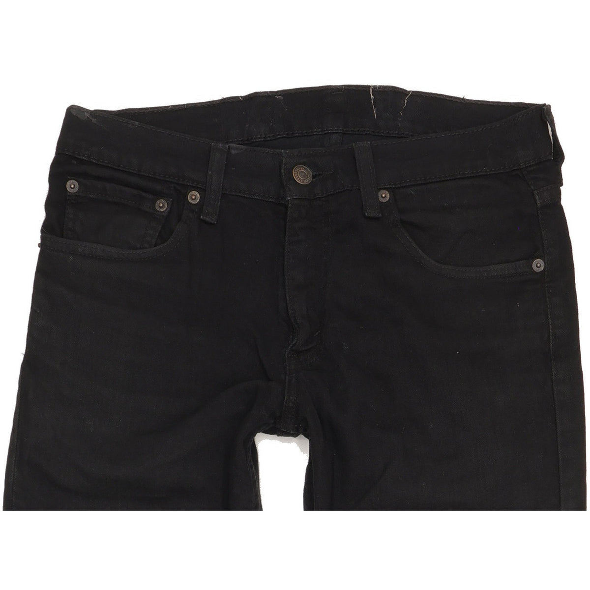 Levi's 511 Men Black Straight Slim Stretch Jeans W30 L32