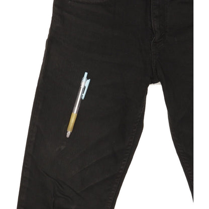 Levi's 511 Men Black Straight Slim Stretch Jeans W30 L32