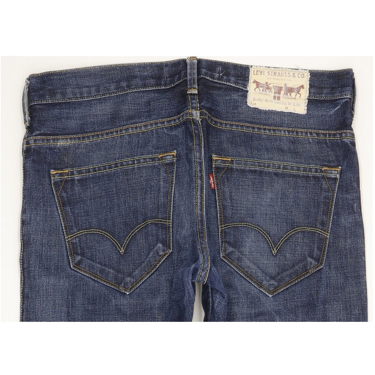 Levi's 506 Men Blue Straight Regular Jeans W32 L30