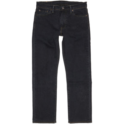 Levi's 513 Men Black Straight Regular Stretch Jeans W30 L29