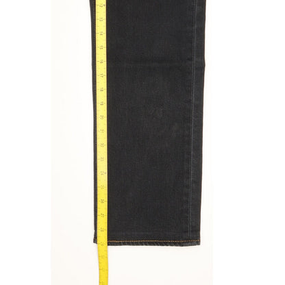 Levi's 513 Men Black Straight Regular Stretch Jeans W30 L29