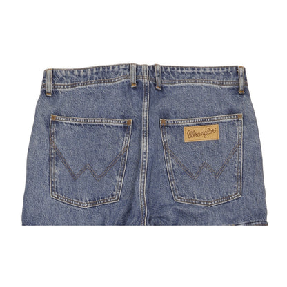 Wrangler Cargo Men Blue Straight Loose Jeans W32 L32