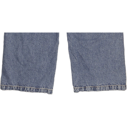 Wrangler Cargo Men Blue Straight Loose Jeans W32 L32