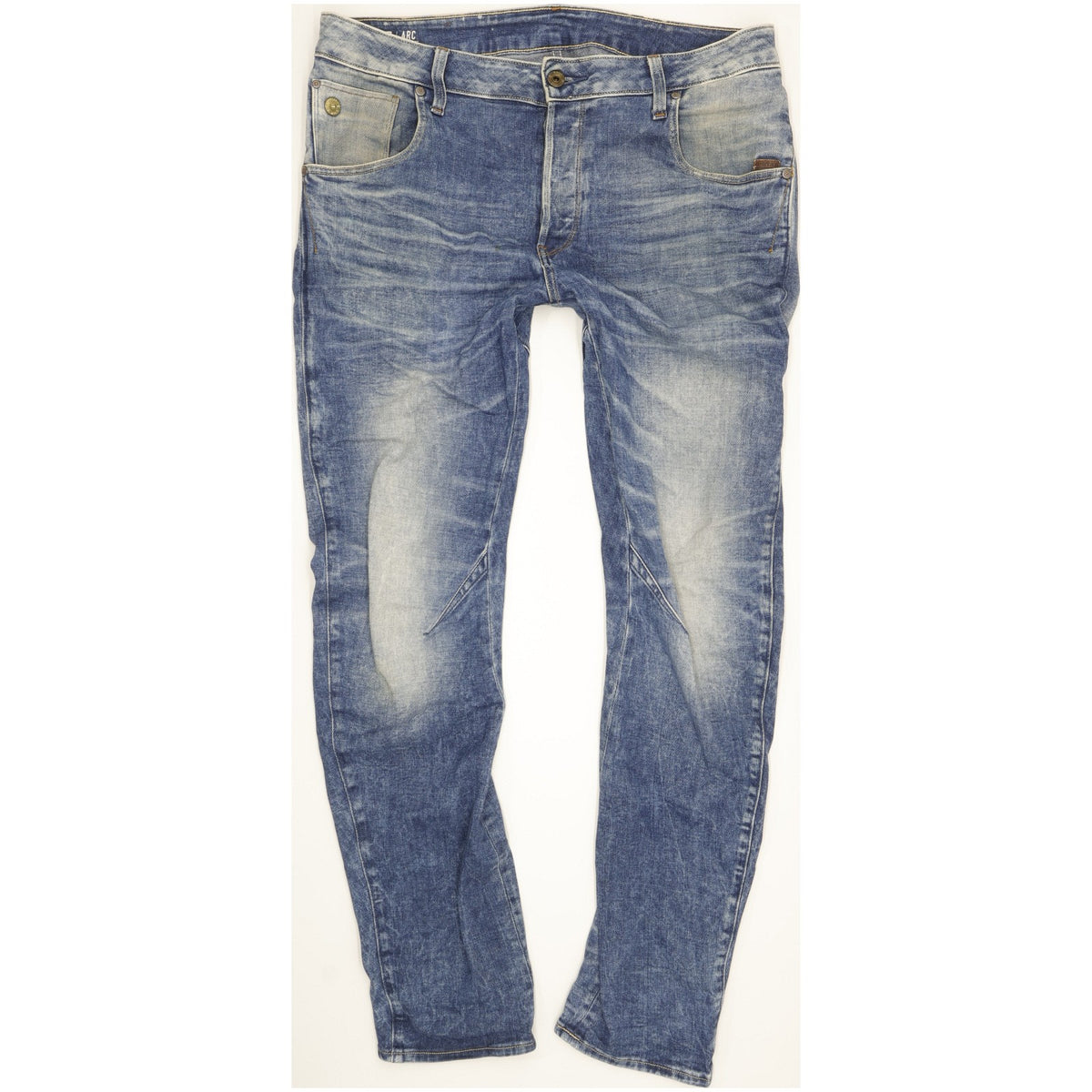 G-Star Arc 3D Men Blue Tapered Slim Jeans W32 L32