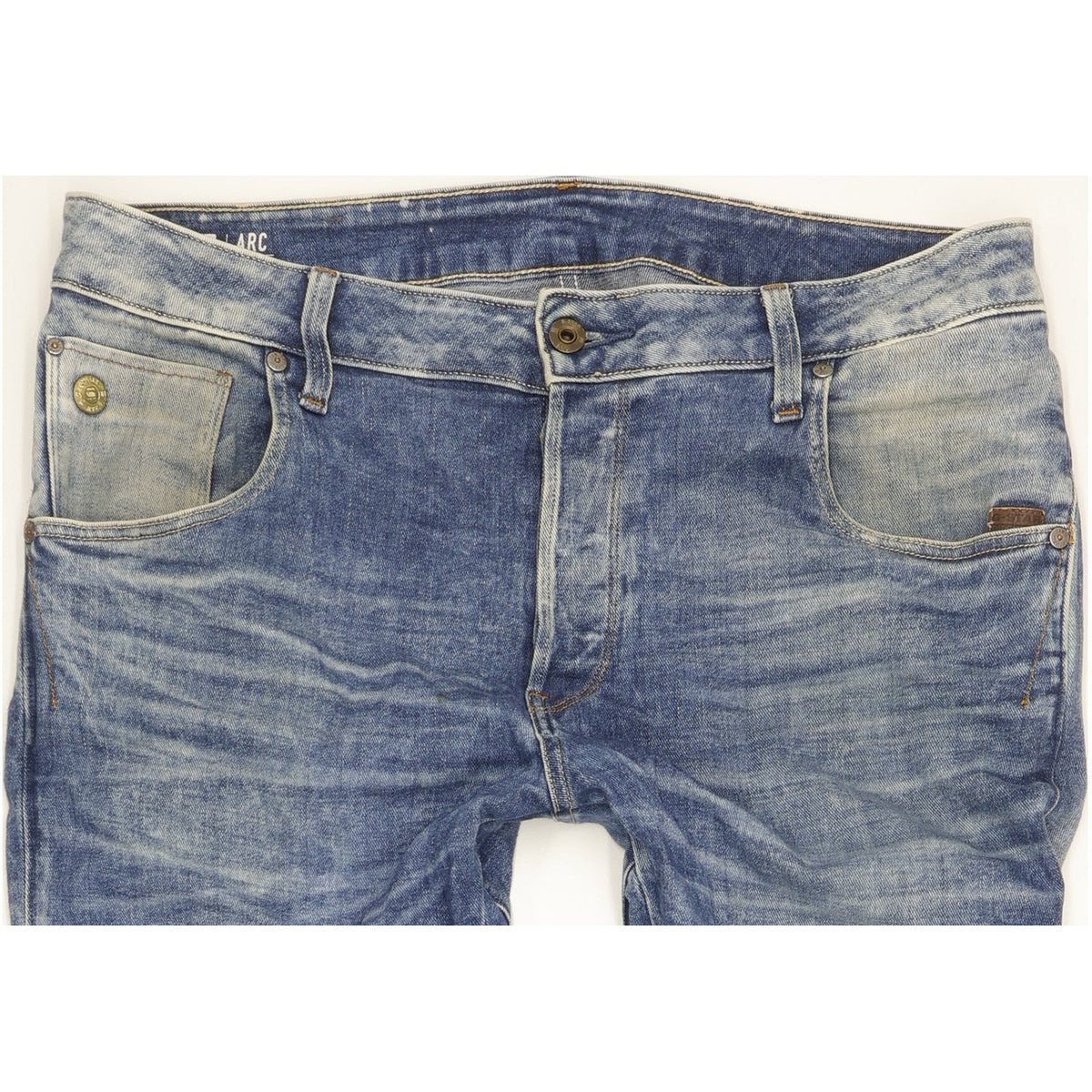 G-Star Arc 3D Men Blue Tapered Slim Jeans W32 L32