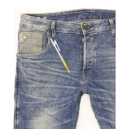 G-Star Arc 3D Men Blue Tapered Slim Jeans W32 L32