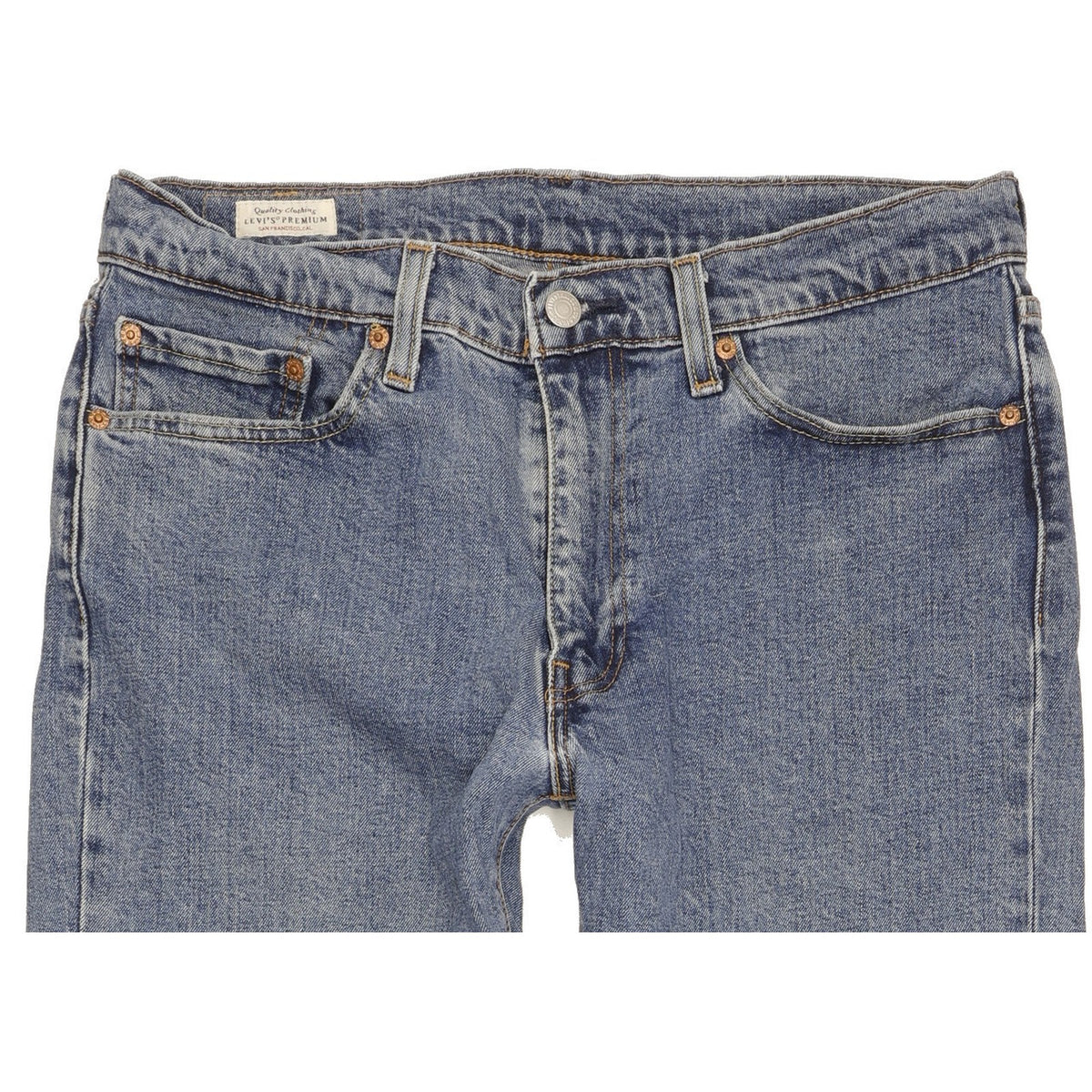 Levi's 514 Men Blue Straight Slim Stretch Jeans W32 L29