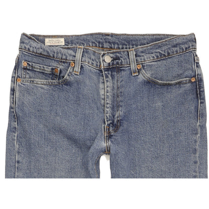 Levi's 514 Men Blue Straight Slim Stretch Jeans W32 L29