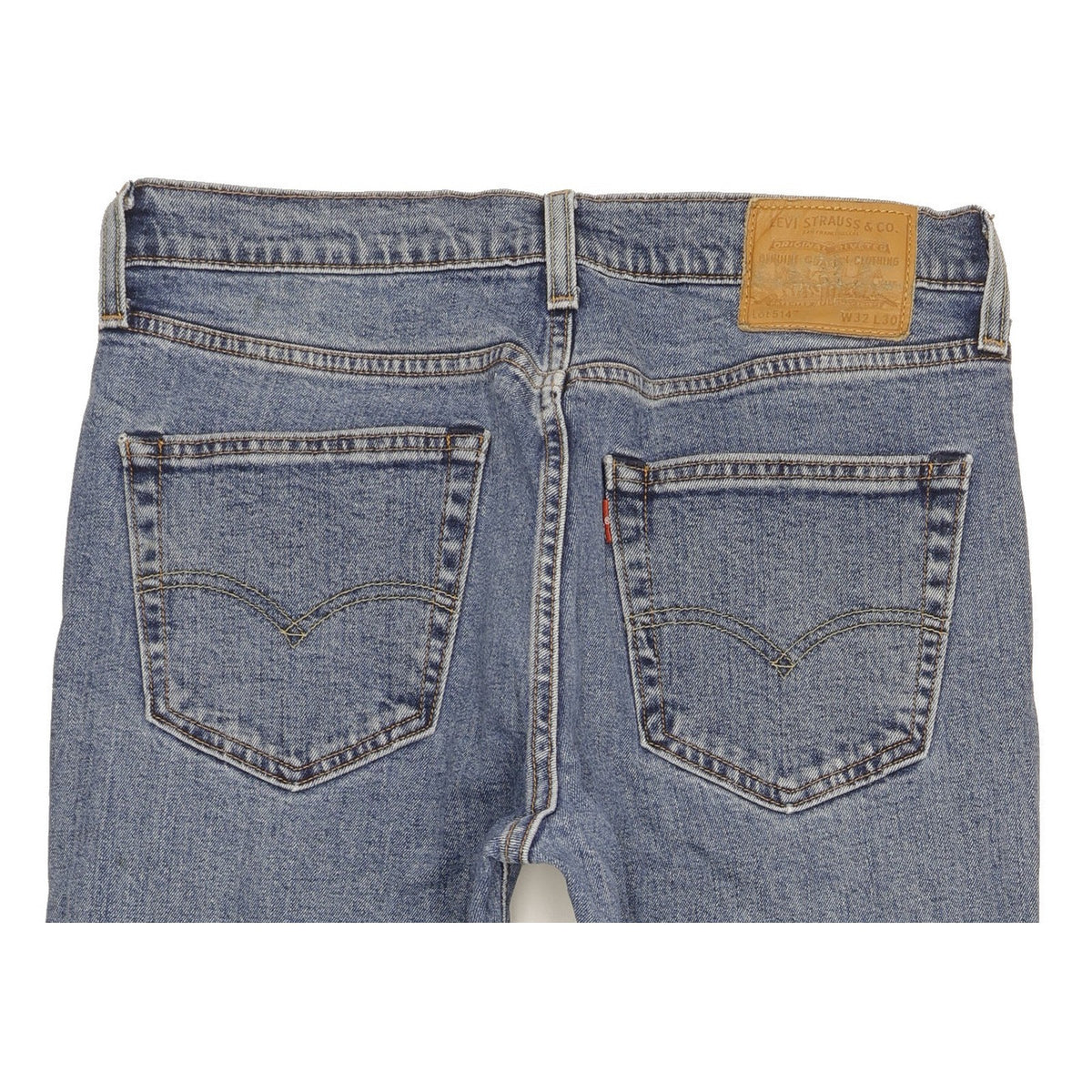 Levi's 514 Men Blue Straight Slim Stretch Jeans W32 L29