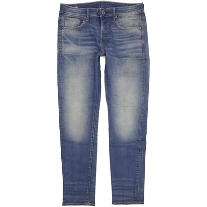 G-Star 3301 Men Blue Tapered Slim Stretch Jeans W31 L31
