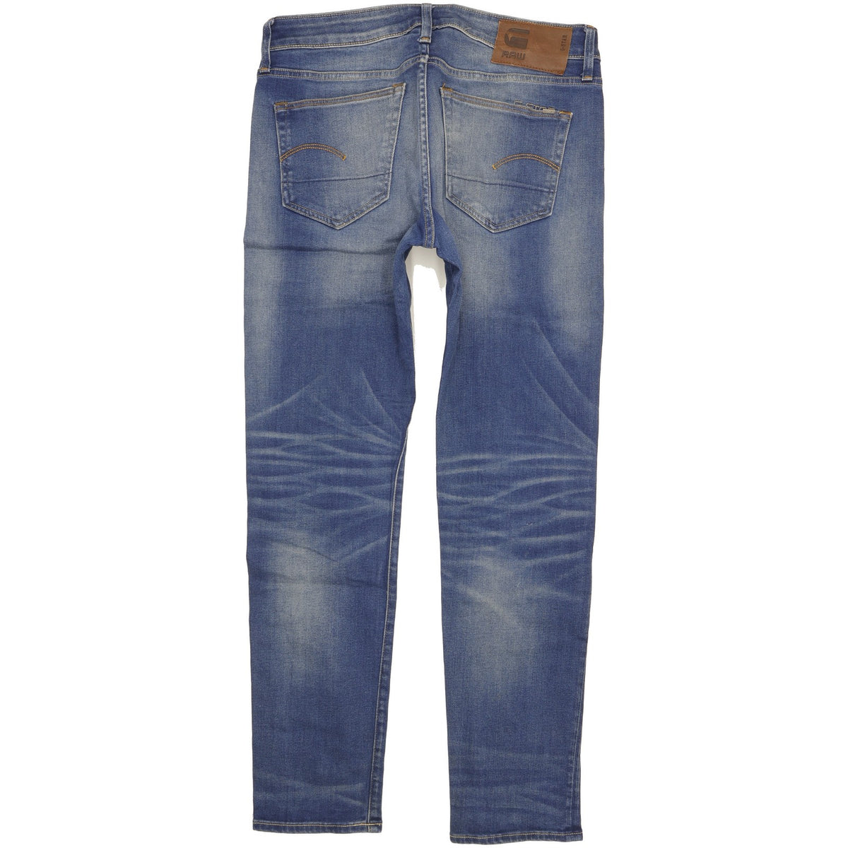 G-Star 3301 Men Blue Tapered Slim Stretch Jeans W31 L31