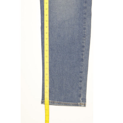 Lee Daren Men Blue Straight Slim Stretch Jeans W34 L31