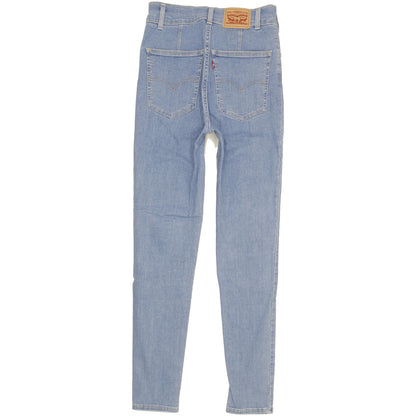 Levi's Mile Blue Skinny Slim Stretch Jeans High Waisted W29 L30
