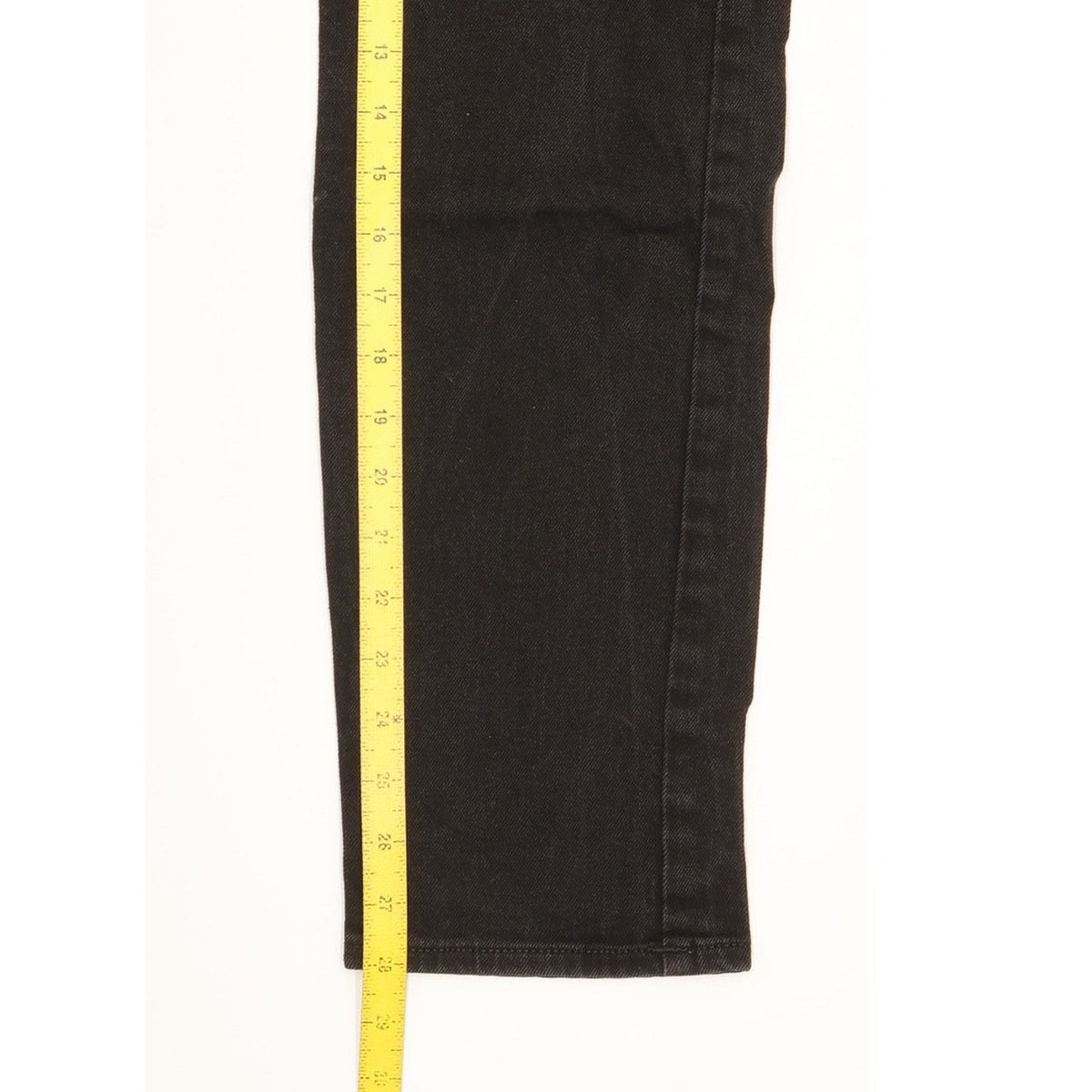 Lee Rider Men Black Straight Slim Stretch Jeans W32 L28