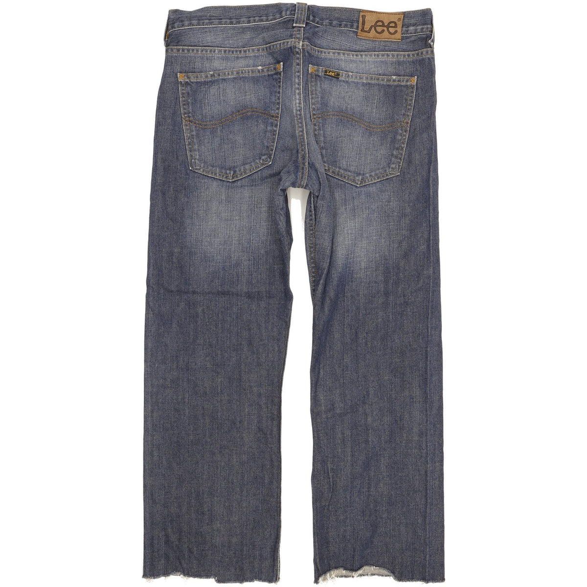 Lee Kent Men Blue Straight Regular Jeans W34 L28