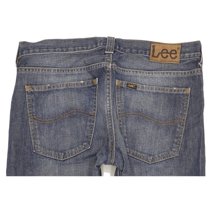 Lee Kent Men Blue Straight Regular Jeans W34 L28