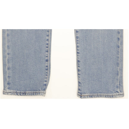 Levi's 712 Men Blue Straight Slim Stretch Jeans W28 L30