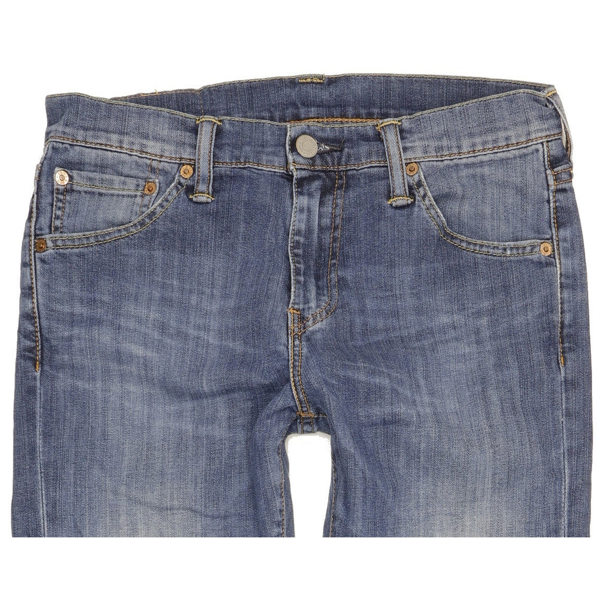 Levi's 527 Men Blue Bootcut Slim Stretch Jeans W30 L34