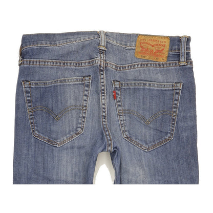 Levi's 527 Men Blue Bootcut Slim Stretch Jeans W30 L34