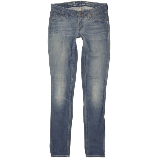 Levi's Demi Curve Women Blue Skinny Slim Stretch Jeans W26 L33
