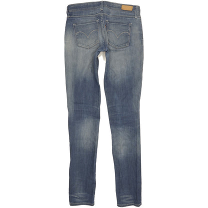 Levi's Demi Curve Women Blue Skinny Slim Stretch Jeans W26 L33