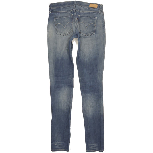 Levi's Demi Curve Women Blue Skinny Slim Stretch Jeans W26 L33