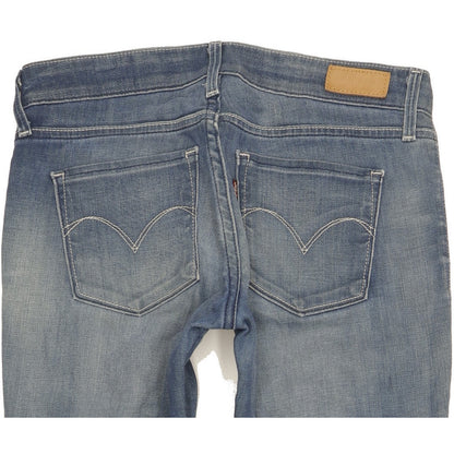 Levi's Demi Curve Women Blue Skinny Slim Stretch Jeans W26 L33