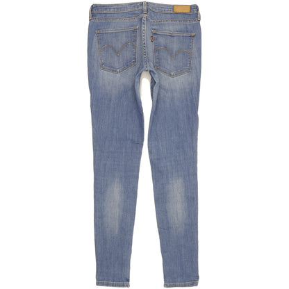 Levi's Women Blue Skinny Slim Stretch Jeans W27 L32