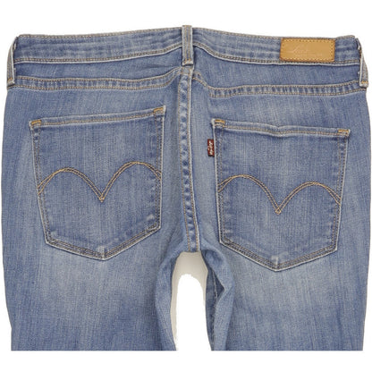 Levi's Women Blue Skinny Slim Stretch Jeans W27 L32