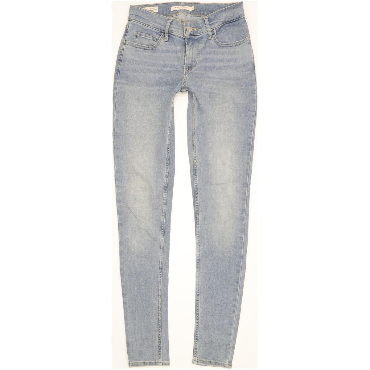 Levi's 710 Super Women Blue Skinny Slim Stretch Jeans W25 L30