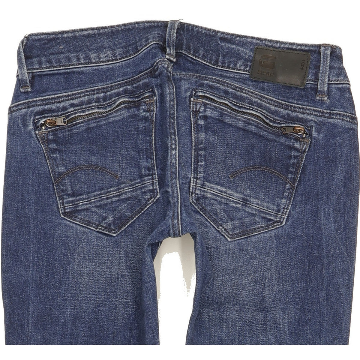 G-Star Midge Women Blue Skinny Slim Stretch Jeans W26 L30