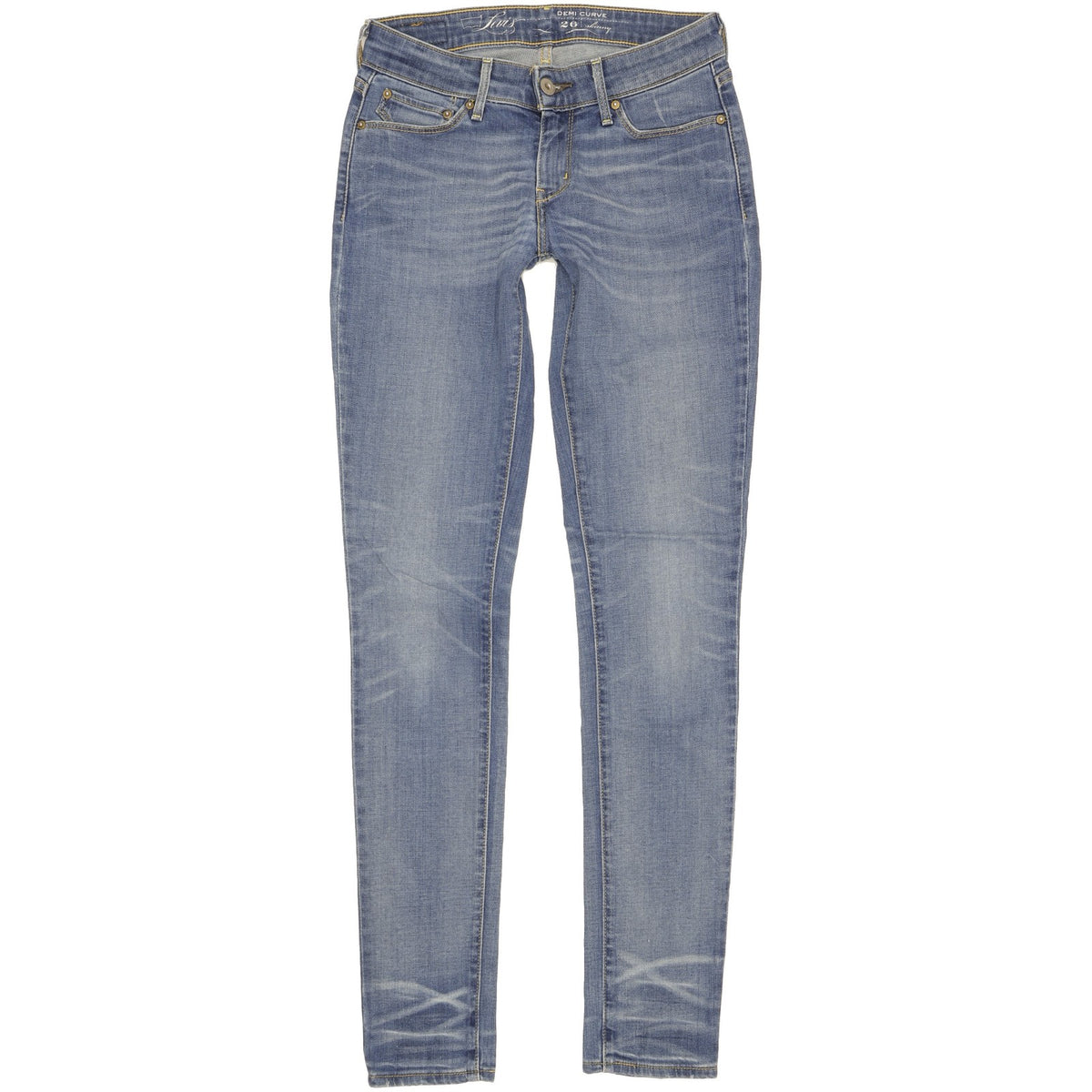 Levi's Demi Curve Women Blue Skinny Slim Stretch Jeans W26 L32