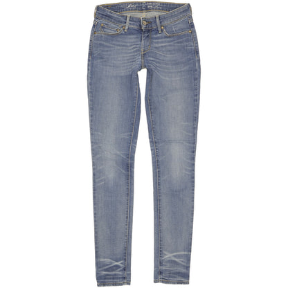 Levi's Demi Curve Women Blue Skinny Slim Stretch Jeans W26 L32