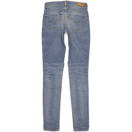 Levi's Demi Curve Women Blue Skinny Slim Stretch Jeans W26 L32