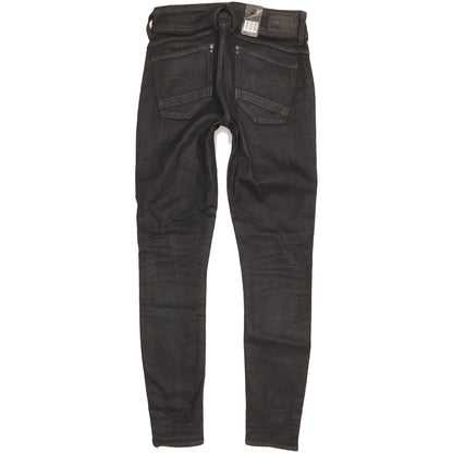 G-Star Lynn Women Black Skinny Slim Stretch Jeans W27 L30