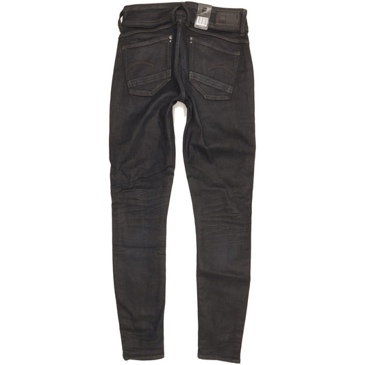 G-Star Lynn Women Black Skinny Slim Stretch Jeans W27 L30