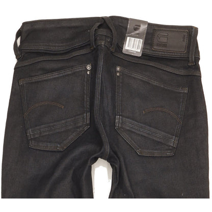 G-Star Lynn Women Black Skinny Slim Stretch Jeans W27 L30