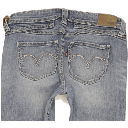Levi's Demi Curve Women Blue Skinny Slim Stretch Jeans W27 L29