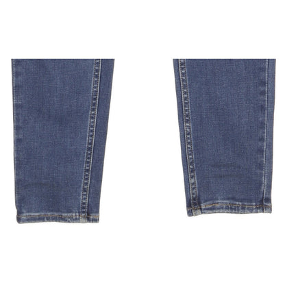 Levi's 710 Super Women Blue Skinny Slim Stretch Jeans W28 L30