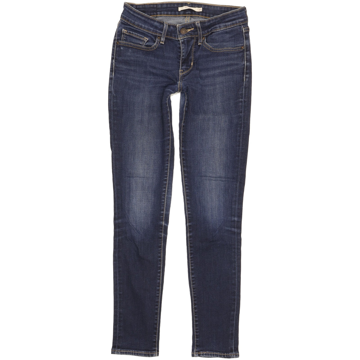 Levi's 711 Women Blue Skinny Slim Stretch Jeans W27 L29