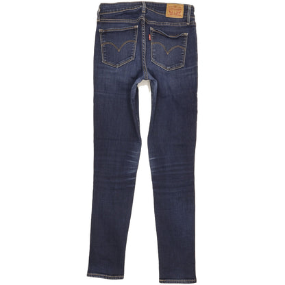 Levi's 711 Women Blue Skinny Slim Stretch Jeans W27 L29