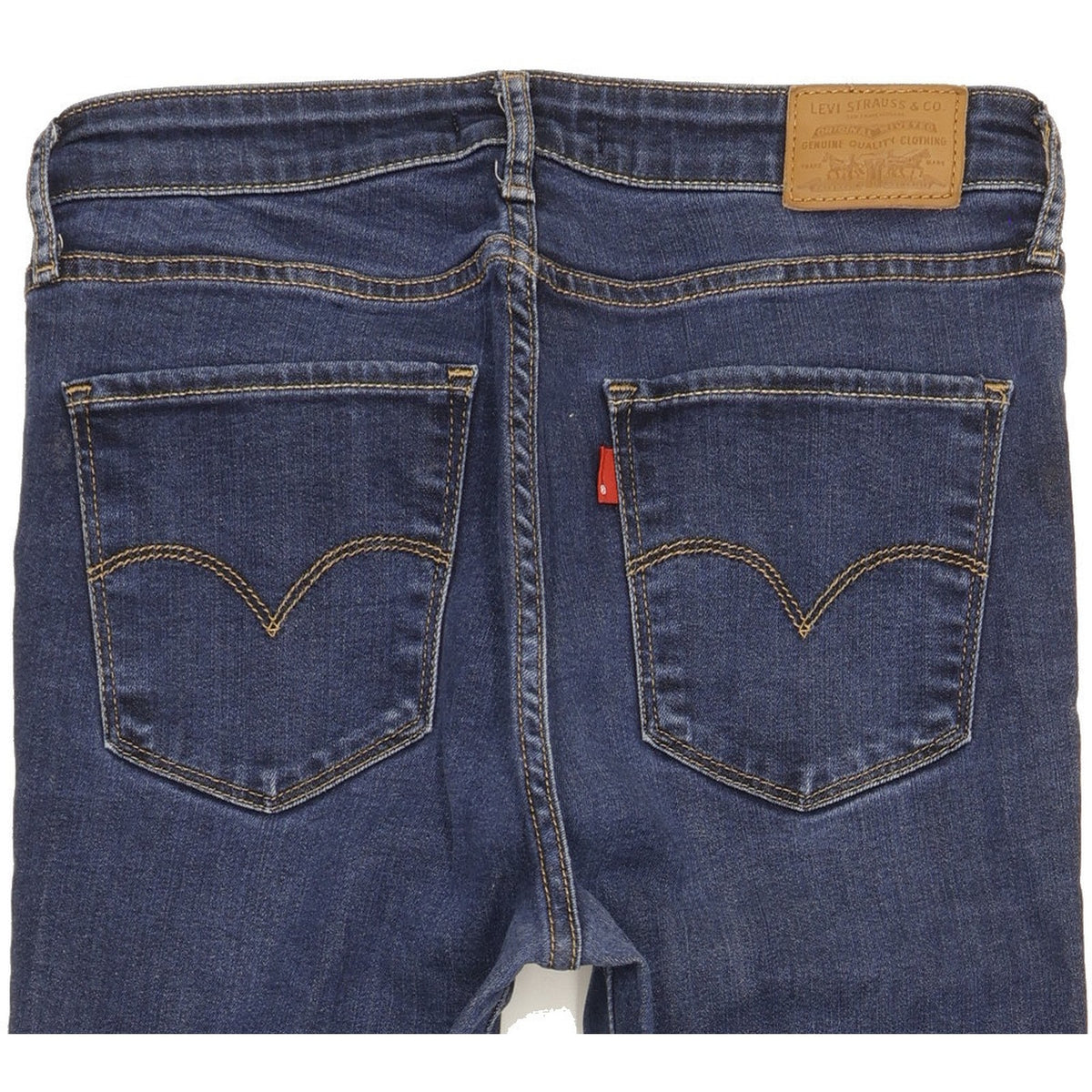 Levi's 721 Women Blue Skinny Slim Stretch Jeans W29 L29