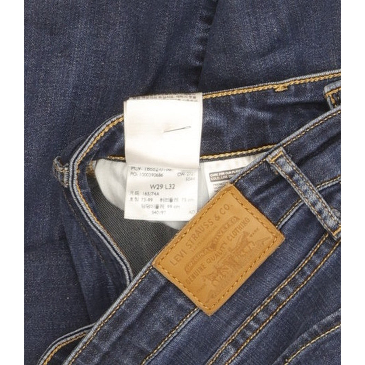 Levi's 721 Women Blue Skinny Slim Stretch Jeans W29 L29