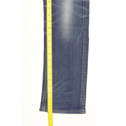 G-Star 3301 Women Blue Straight Slim Stretch Jeans W30 L31