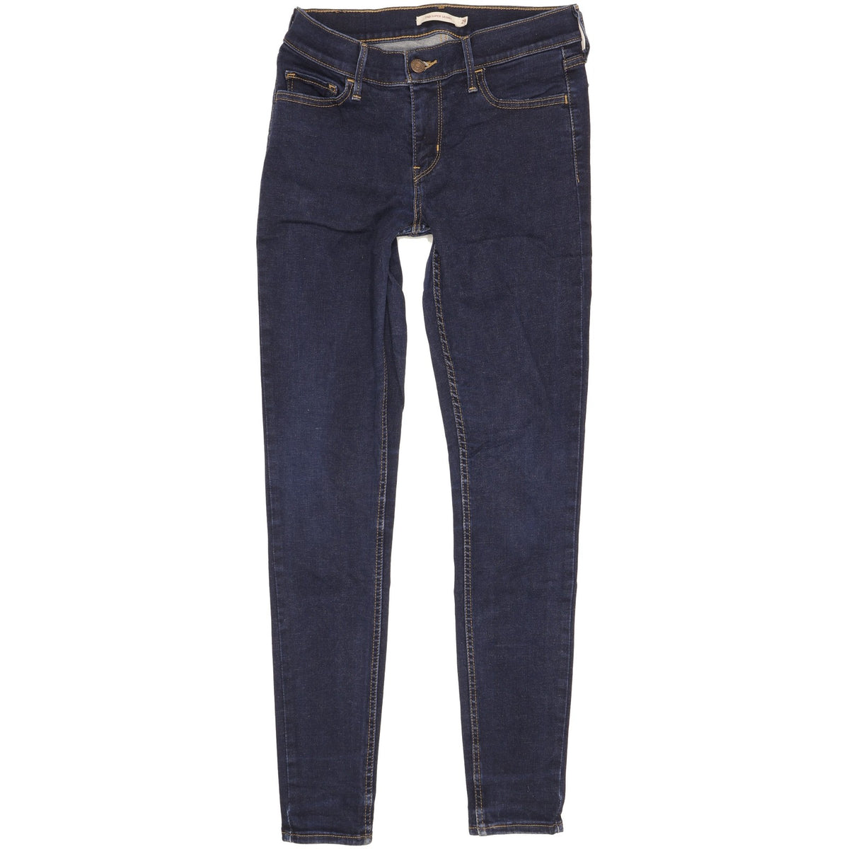 Levi's 710 Super Women Blue Skinny Slim Stretch Jeans W29 L30